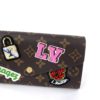Louis Vuitton Limited Edition Monogram Patches Sarah Wallet 15