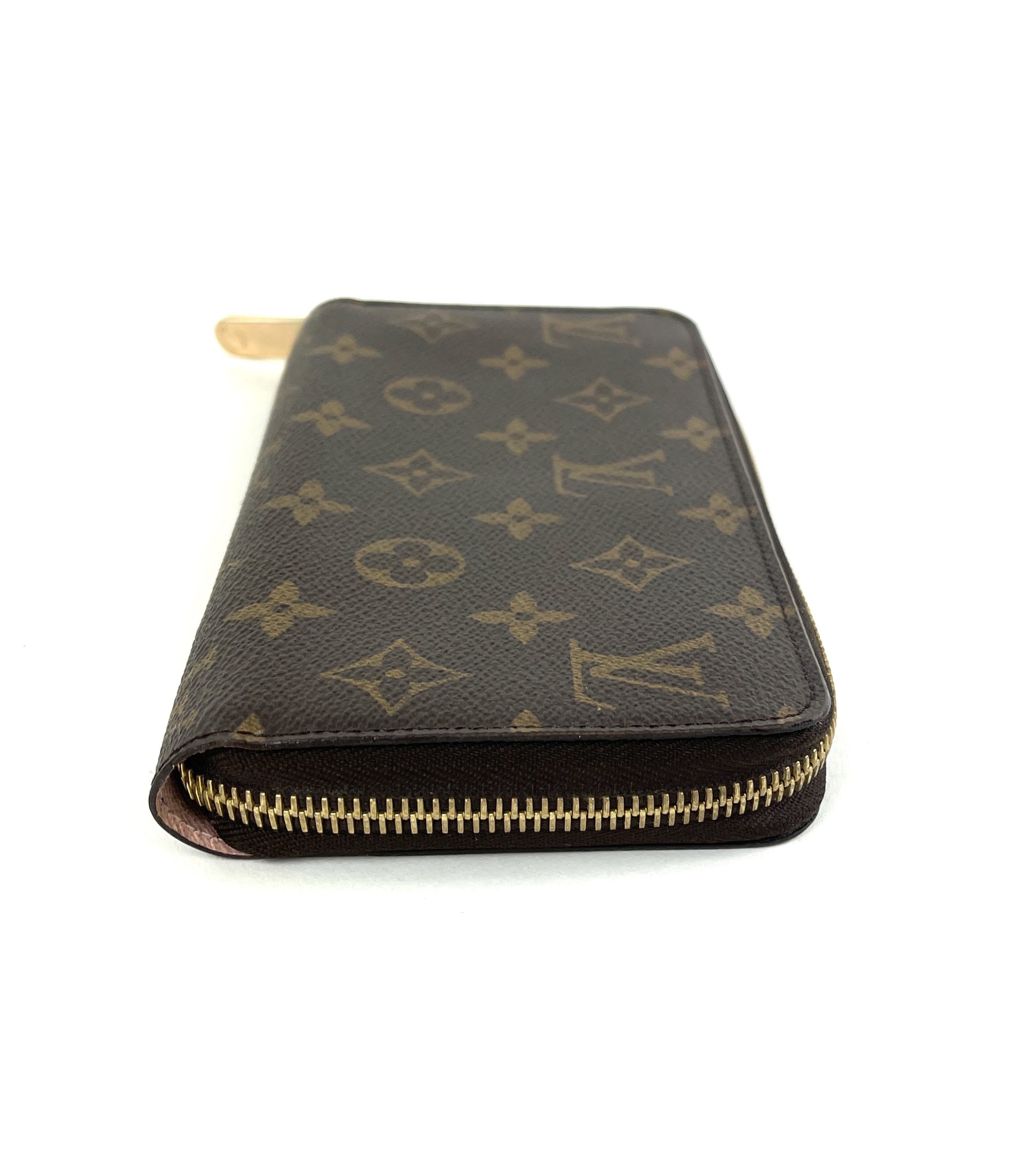 Louis+Vuitton+Zippy+Wallet+Rose+Ballerine+Ub4107+M41894+Monogram for sale  online