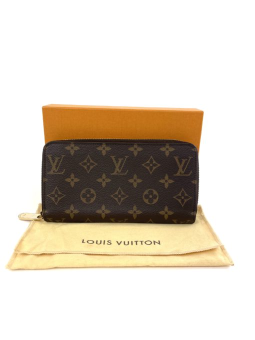 Louis Vuitton Monogram Rose Ballerine Zippy Wallet 2