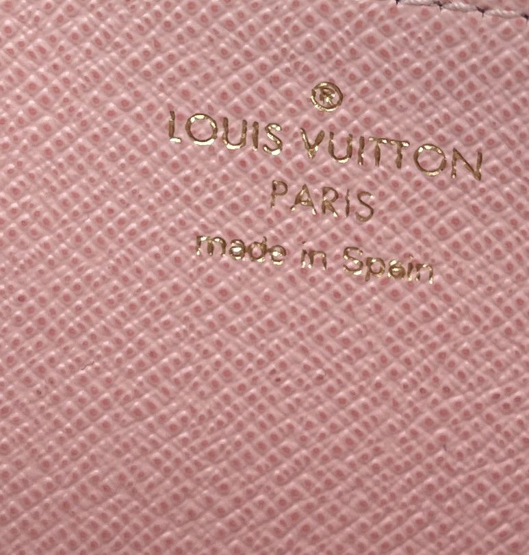 VERKAUFT - Seltenes Louis Vuitton Zippy (groß) Geldbörse Empreinte Leder * Rose  Ballerine * wieNEU