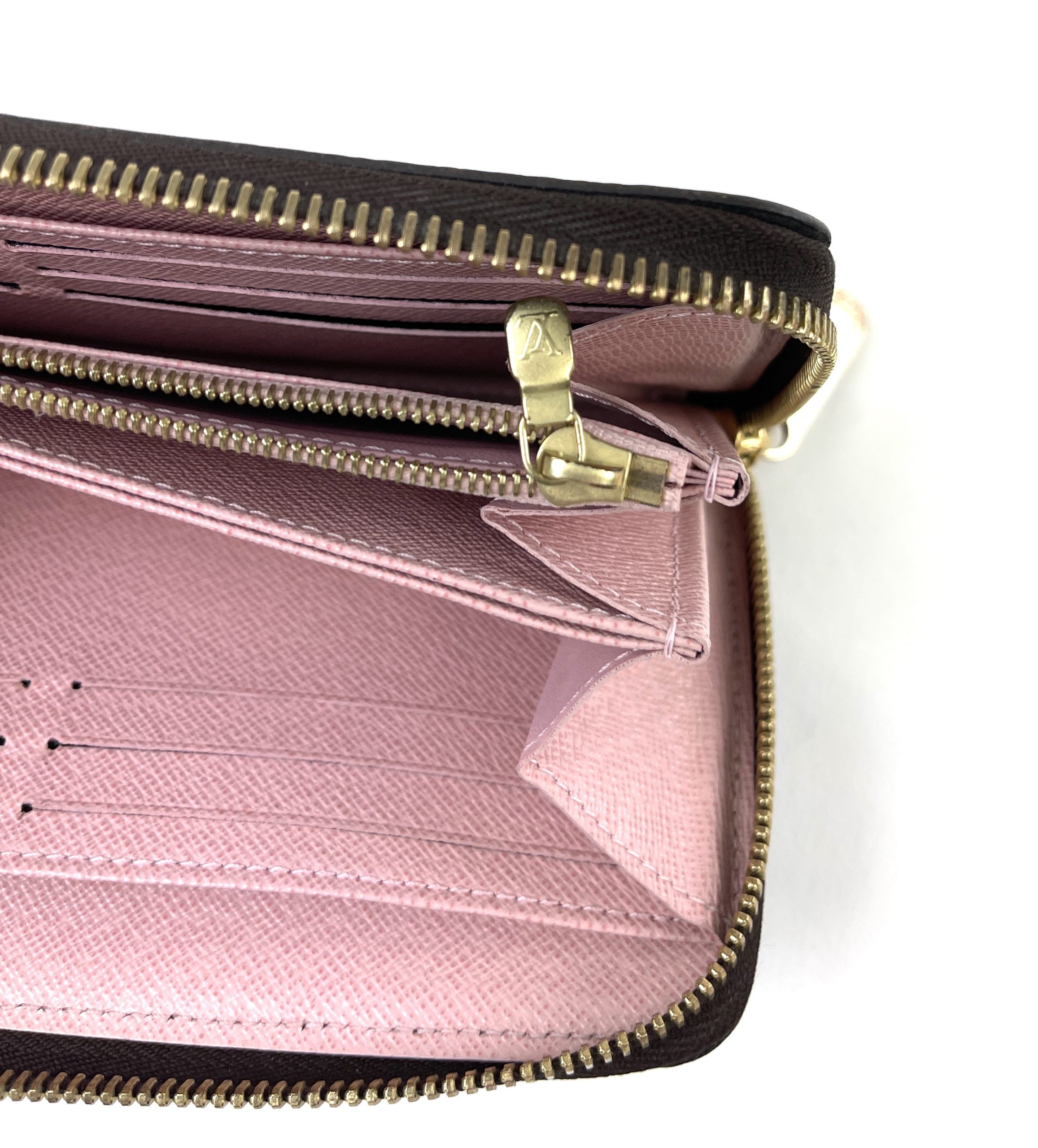 Louis Vuitton Zippy Wallet Pink Canvas Wallet (Pre-Owned) - ShopStyle