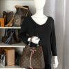 Louis Vuitton Monogram Neo Noe MM Rose Poudre and Ariane Compact Wallet Bundle 3
