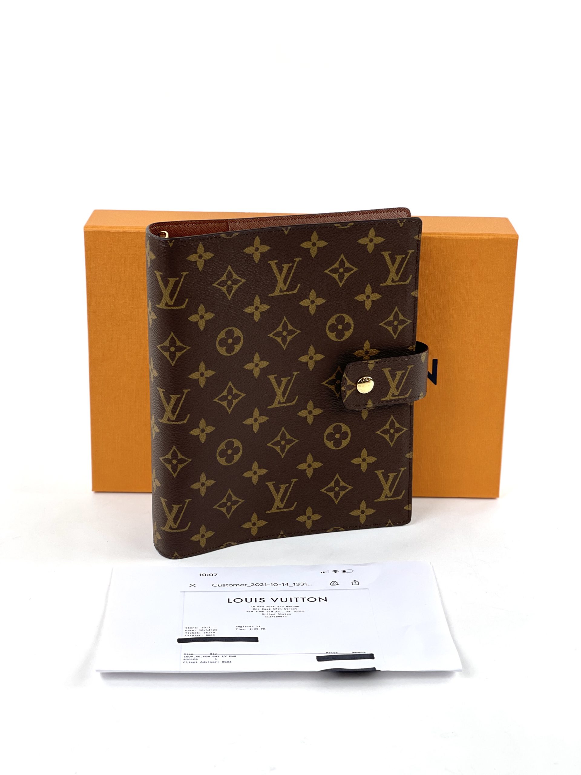 Louis Vuitton Monogram Large Ring Agenda - A World Of Goods For