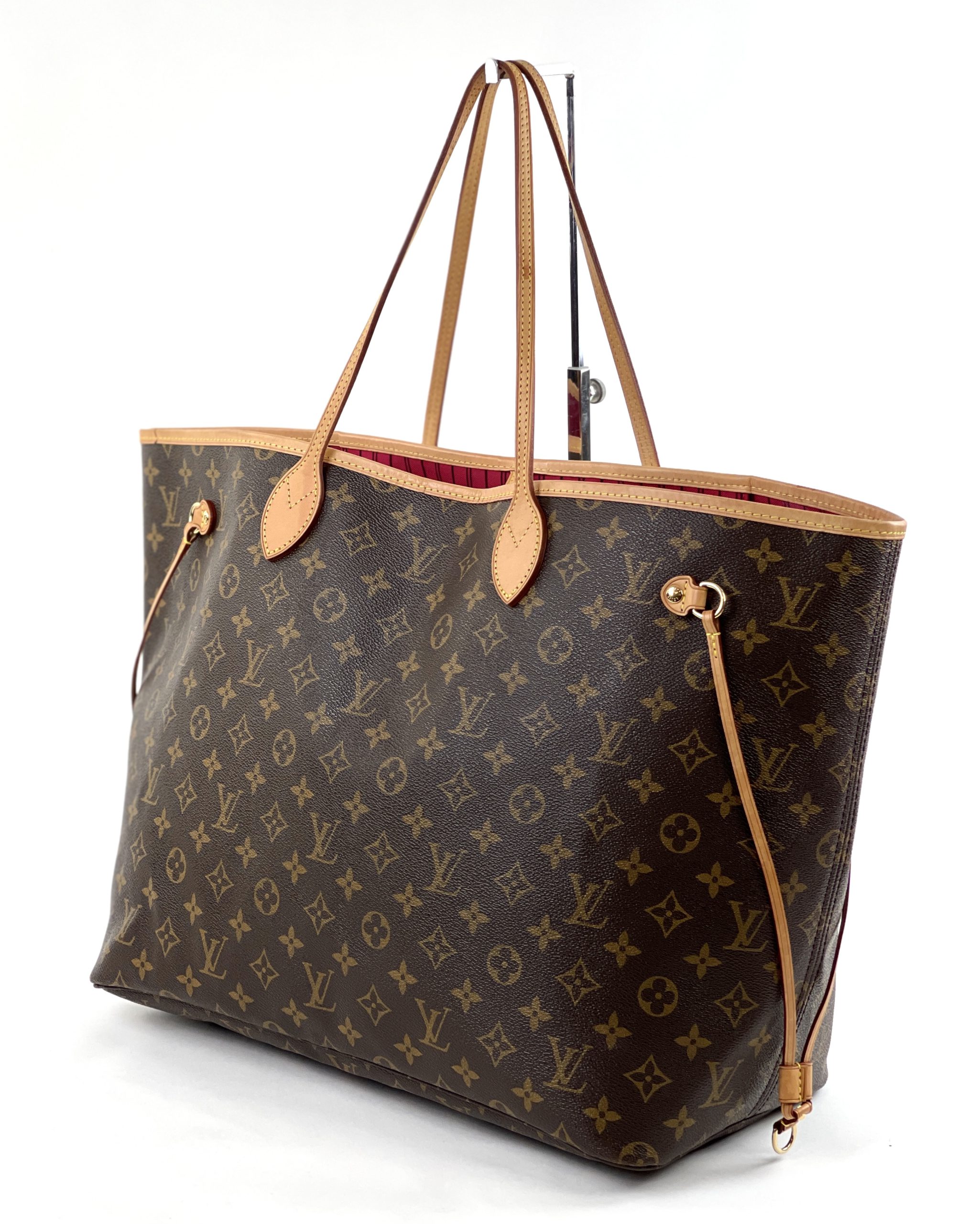 Louis Vuitton Neverfull MM Monogram with Pivone Pink - A World Of Goods For  You, LLC