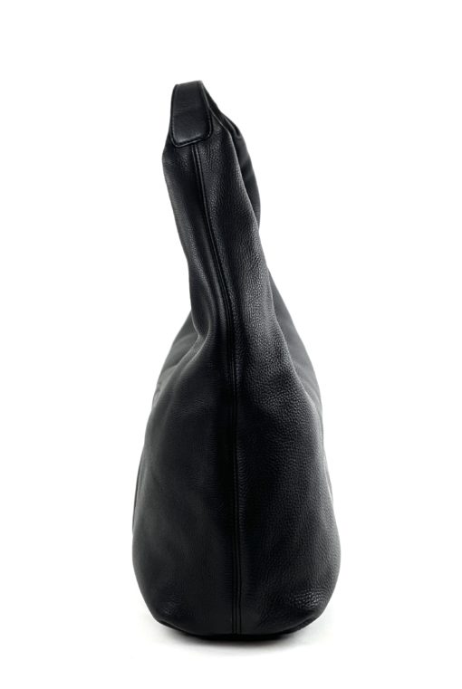 Gucci GG Black Leather Large Tassel Hobo 5