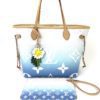 Louis Vuitton Neverfull By Pool Bleu MM Giant Monogram 2