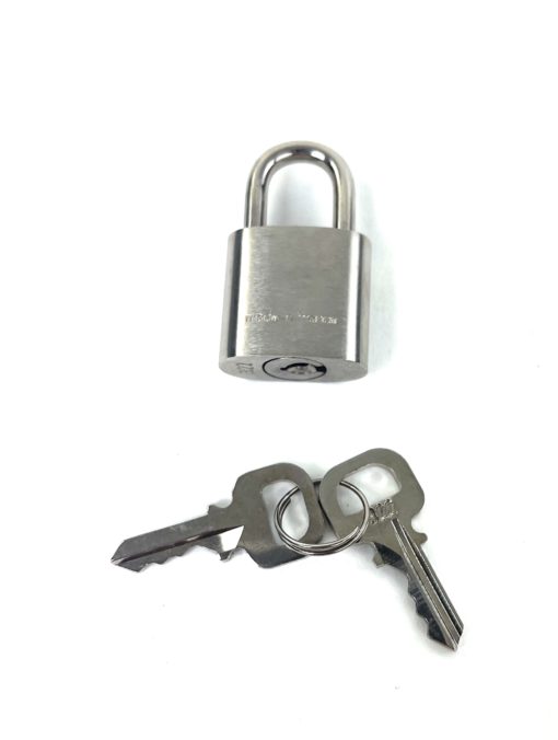 Louis Vuitton Silver Lock and Key 322