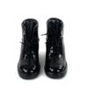 Chanel Black Two Tone Duffle Boots 7