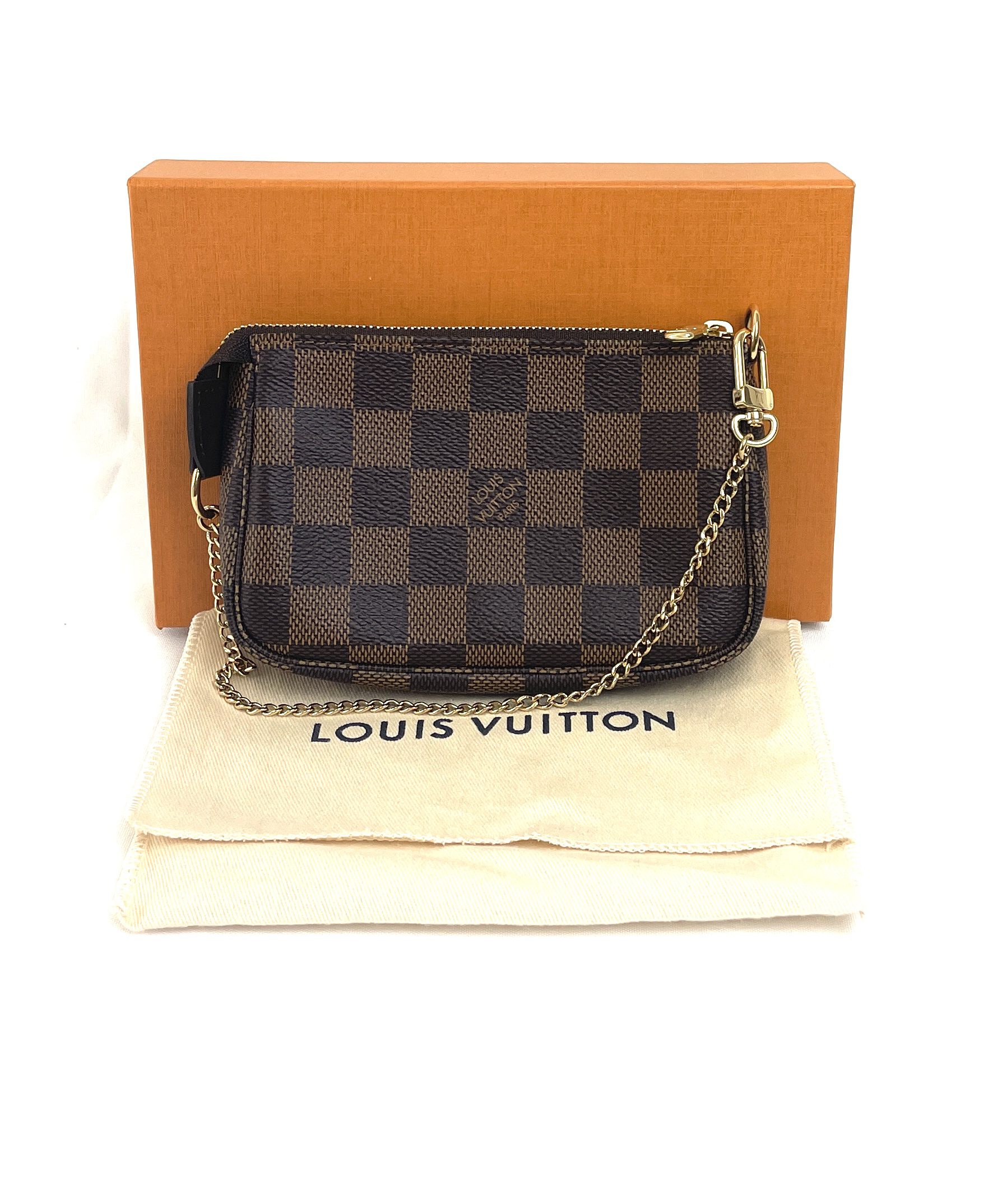 Louis Vuitton Mini Pochette Damier Ebene Accessories - A World Of Goods For  You, LLC