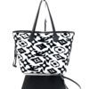 Louis Vuitton Neverfull Urs Fischer Monogram MM White Black 4