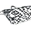 Louis Vuitton Neverfull Urs Fischer Monogram MM White Black 12
