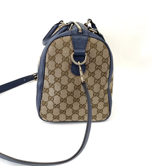 Gucci GG Boston Bag Blue and Pink 17