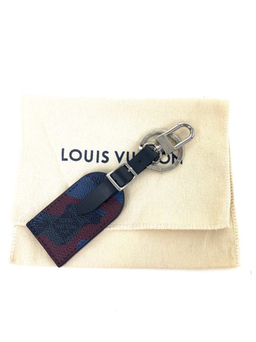 Louis Vuitton Damier Graphite Camouflage Luggage Tag Rare 9