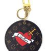 Louis Vuitton Monogram Stories Bag Charm Key Holder 2