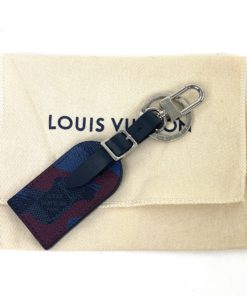 Louis Vuitton Damier Graphite Camouflage Luggage Tag Rare