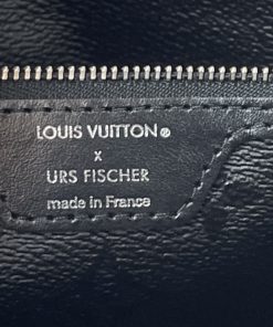 Louis Vuitton Neverfull Urs Fischer Monogram MM White Black