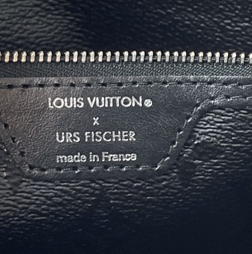 Louis Vuitton Neverfull Urs Fischer Monogram MM White Black