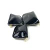 Chanel VIP Set of 3 Black Patent Cosmetic Bags 10
