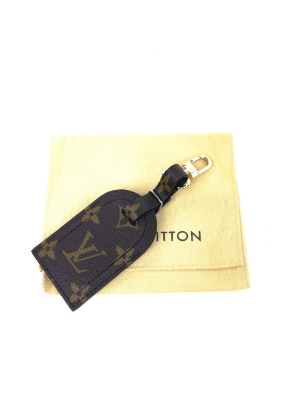 Louis Vuitton, Bags, Louis Vuitton Luggage Tag Initial Mm