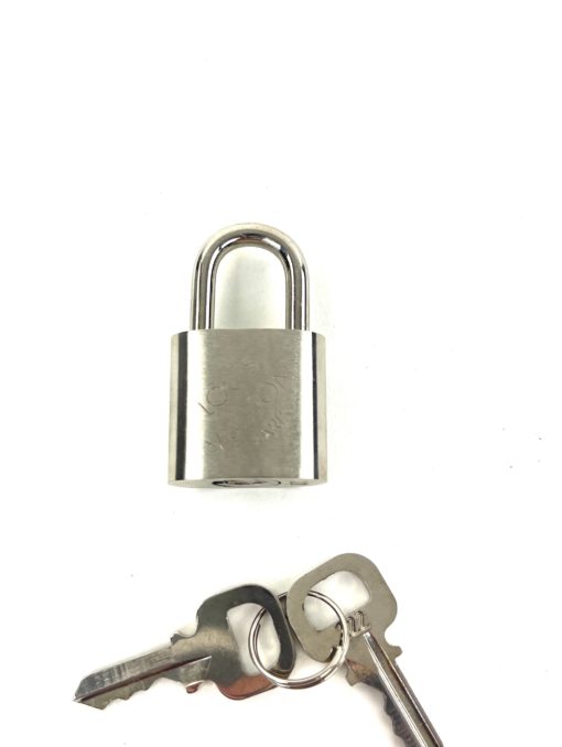 Louis Vuitton Silver Lock and Key 322 4