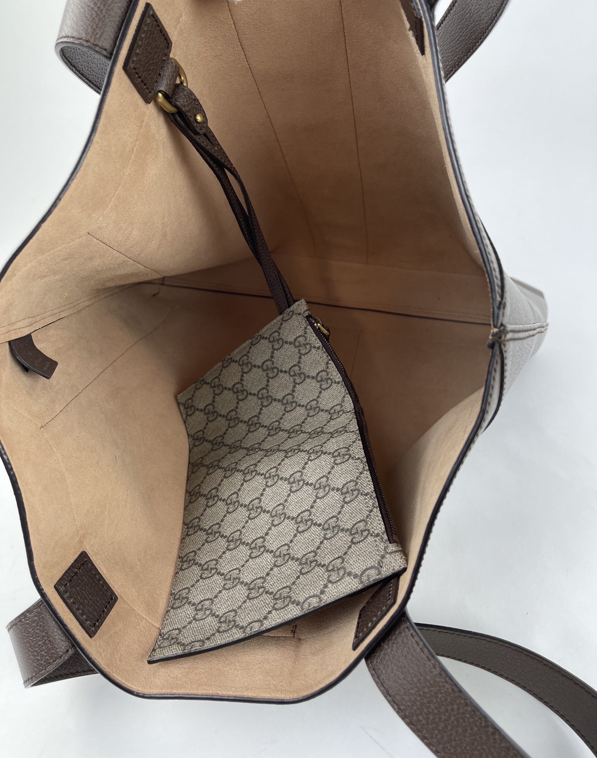 GUCCI Leather-Trimmed Monogrammed Coated-Canvas Tote Bag for Men | MR PORTER