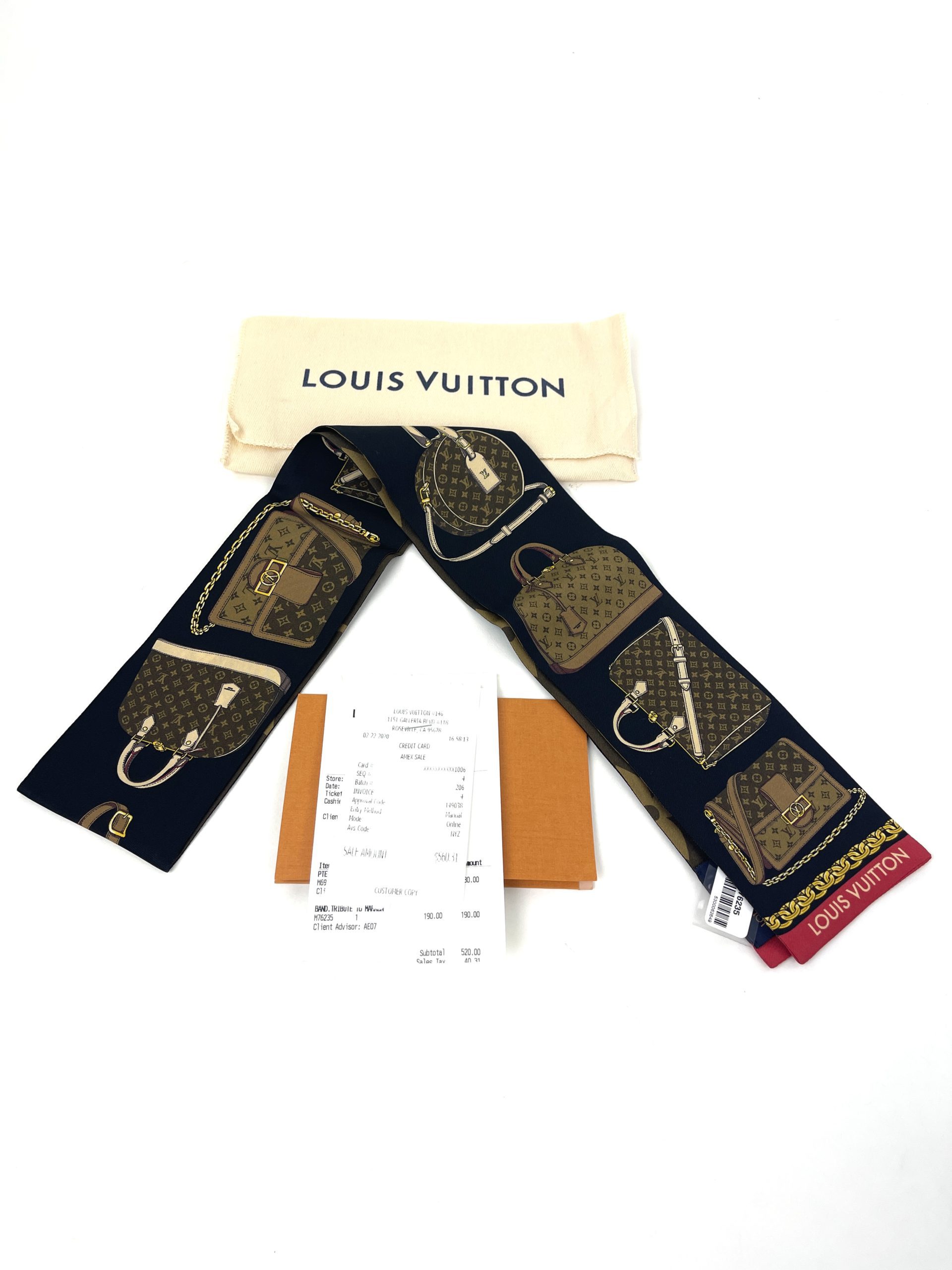 New Authentic Louis Vuitton Tribute to Speedy Silk Monogram