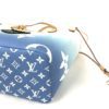 Louis Vuitton Neverfull By Pool Bleu MM Giant Monogram 9