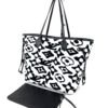 Louis Vuitton Neverfull Urs Fischer Monogram MM White Black 19