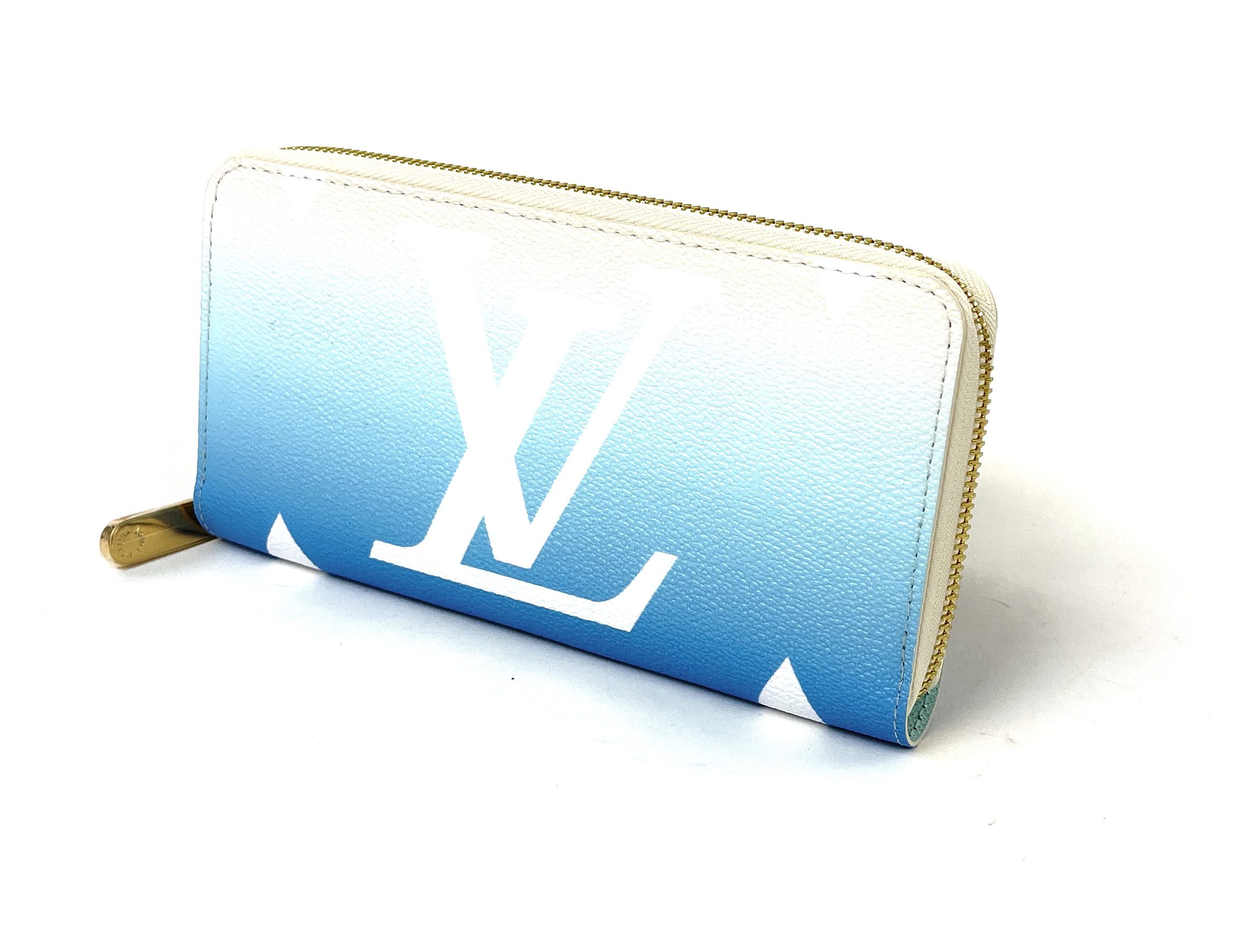 Louis Vuitton Monogram Giant By The Pool Zippy Wallet Bleu - A World Of  Goods For You, LLC
