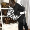 Louis Vuitton Neverfull Urs Fischer Monogram MM White Black 2