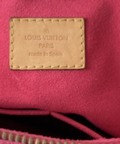 Louis Vuitton Monogram Pallas MM with Hot Pink