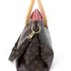 Louis Vuitton Monogram Pallas MM with Hot Pink 17