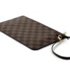Louis Vuitton Damier Ebene Neverfull Pochette Rose Ballerine 4