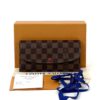 Louis Vuitton Monogram Emilie Wallet Red 2