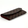 Louis Vuitton Monogram Emilie Wallet Red 7