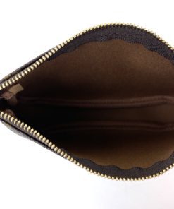 Louis Vuitton Monogram Mini Pouchette Accessories Inside View