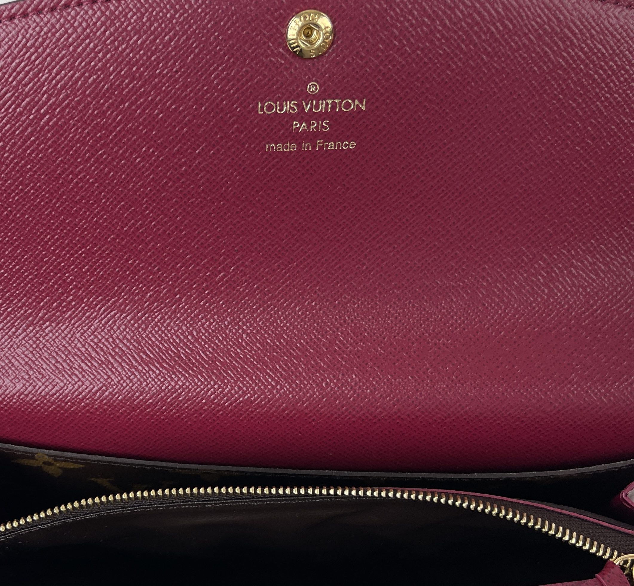 Louis Vuitton Monogram Emilie Wallet Fuchsia - A World Of Goods For You, LLC