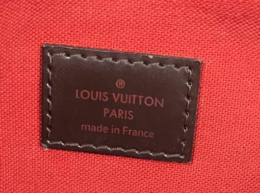 Louis Vuitton Damier Ebene Bloomsbury PM tag