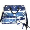 Louis Vuitton Blue Escale Speedy 30B and Matching Zippy Wallet 4