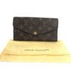 Louis Vuitton Monogram Sarah Wallet with Coquelicot Red 4