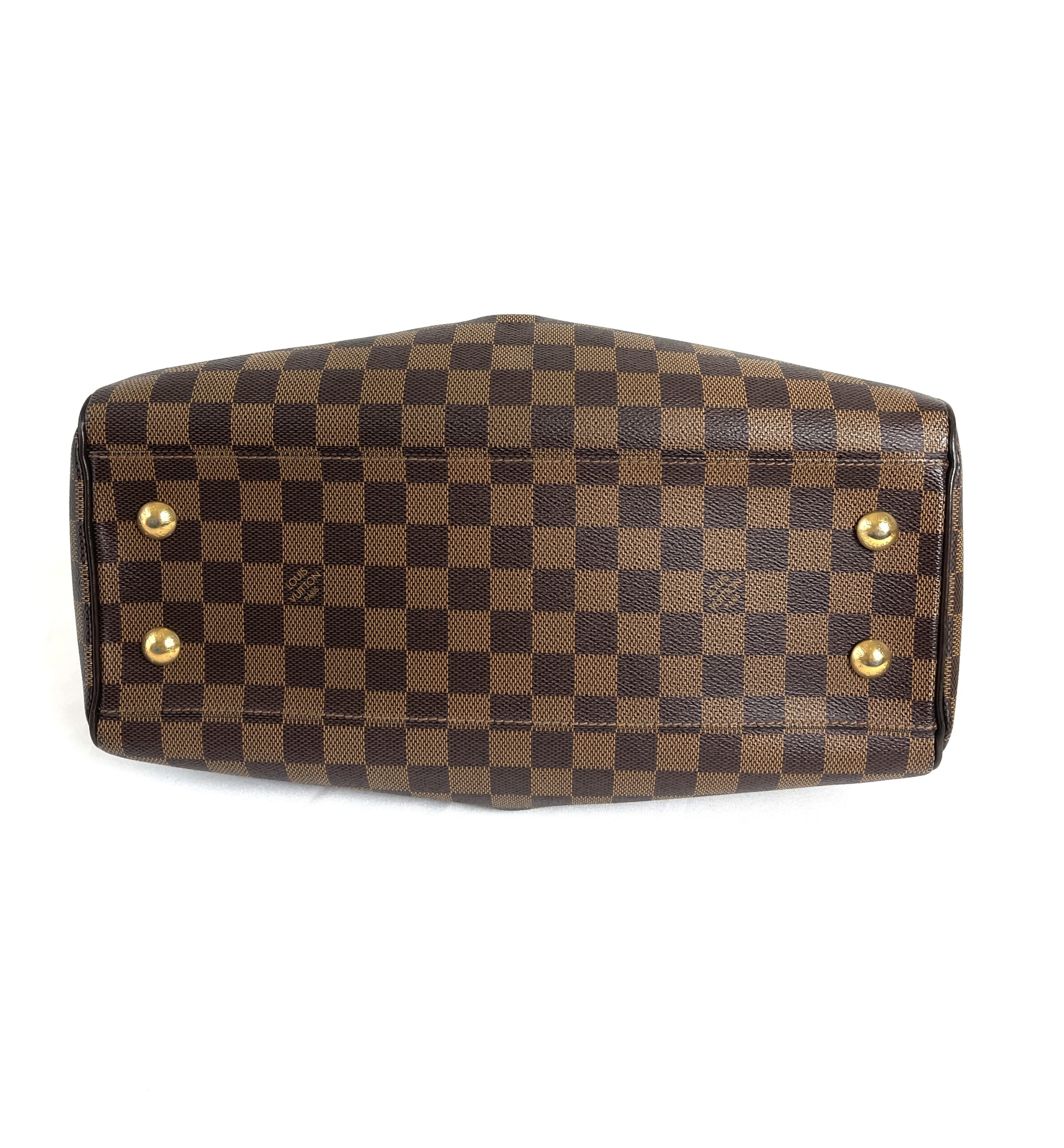 Louis Vuitton Damier Ebene Trevi PM Shoulder Bag (SHF-11452)