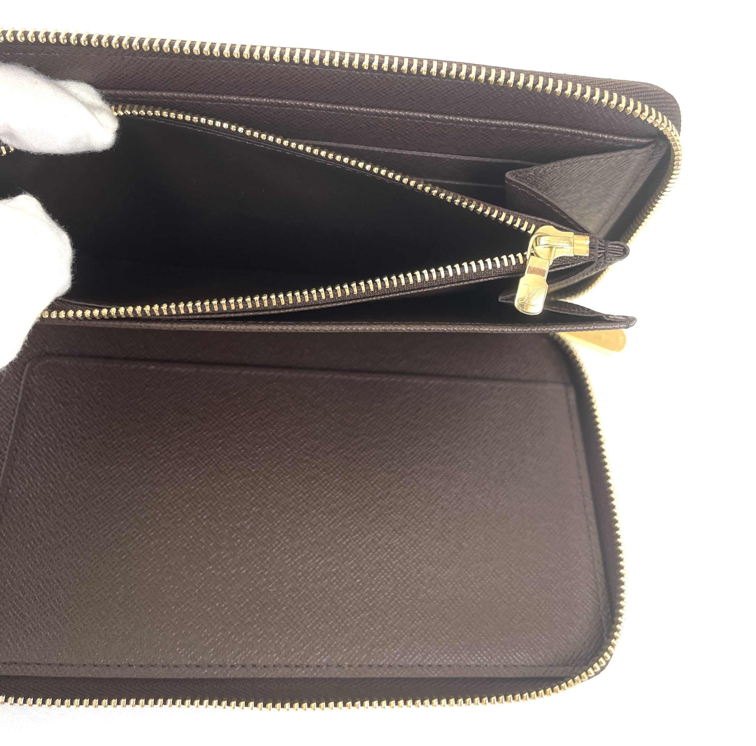 Louis Vuitton Vintage Damier Ebene Zippy Organizer Wallet - FINAL SALE  (SHF-17592)