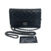 Chanel Black Lambskin Bag – Quilted Leather Boy WOC 4