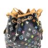 Louis Vuitton Black Multi Color Petit Noe 8