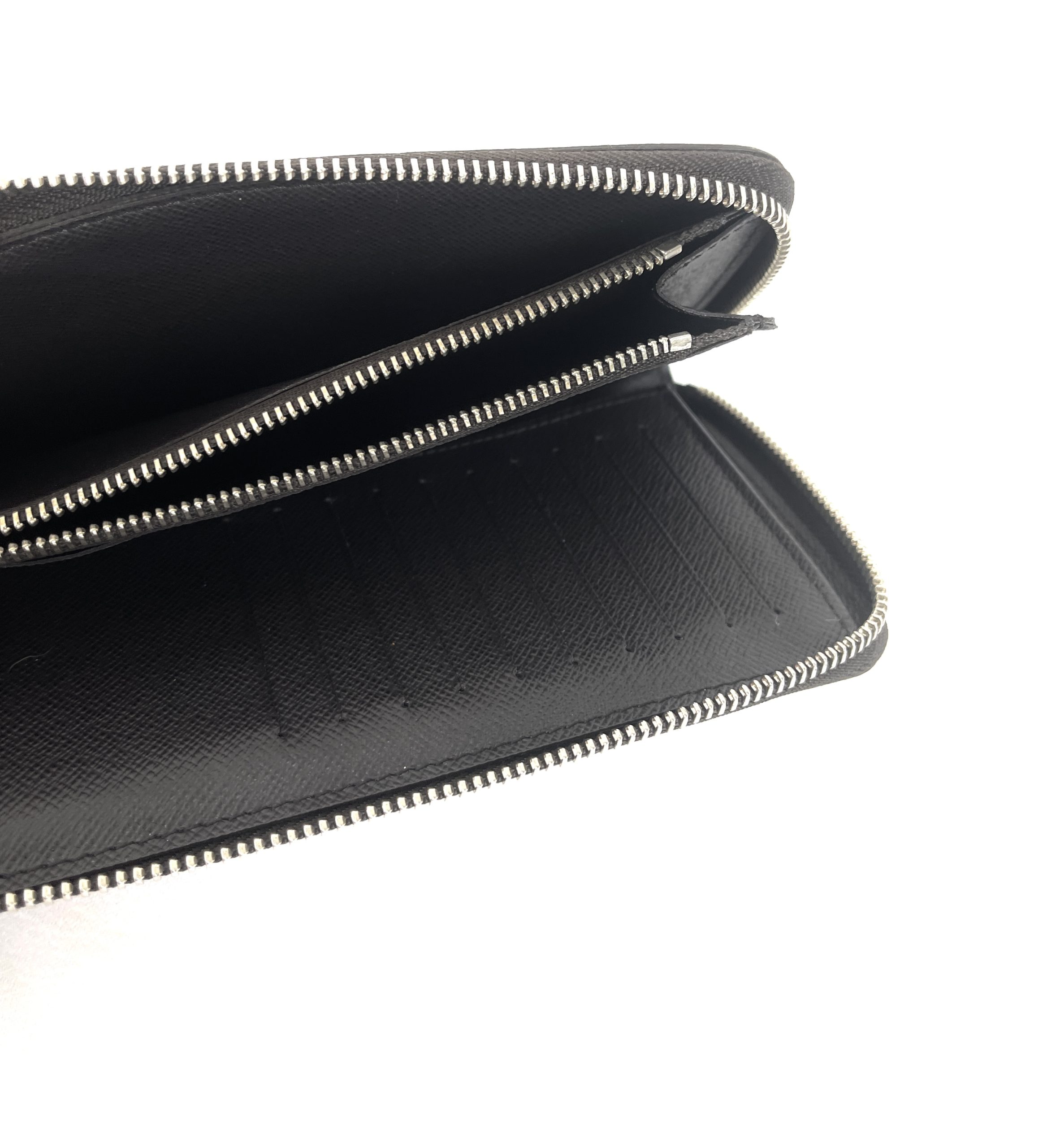 Louis Vuitton Zippy Wallet Vertical Black EPI