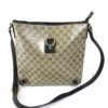 Gucci GG Tan Crystal Coated Canvas Messenger Bag 2