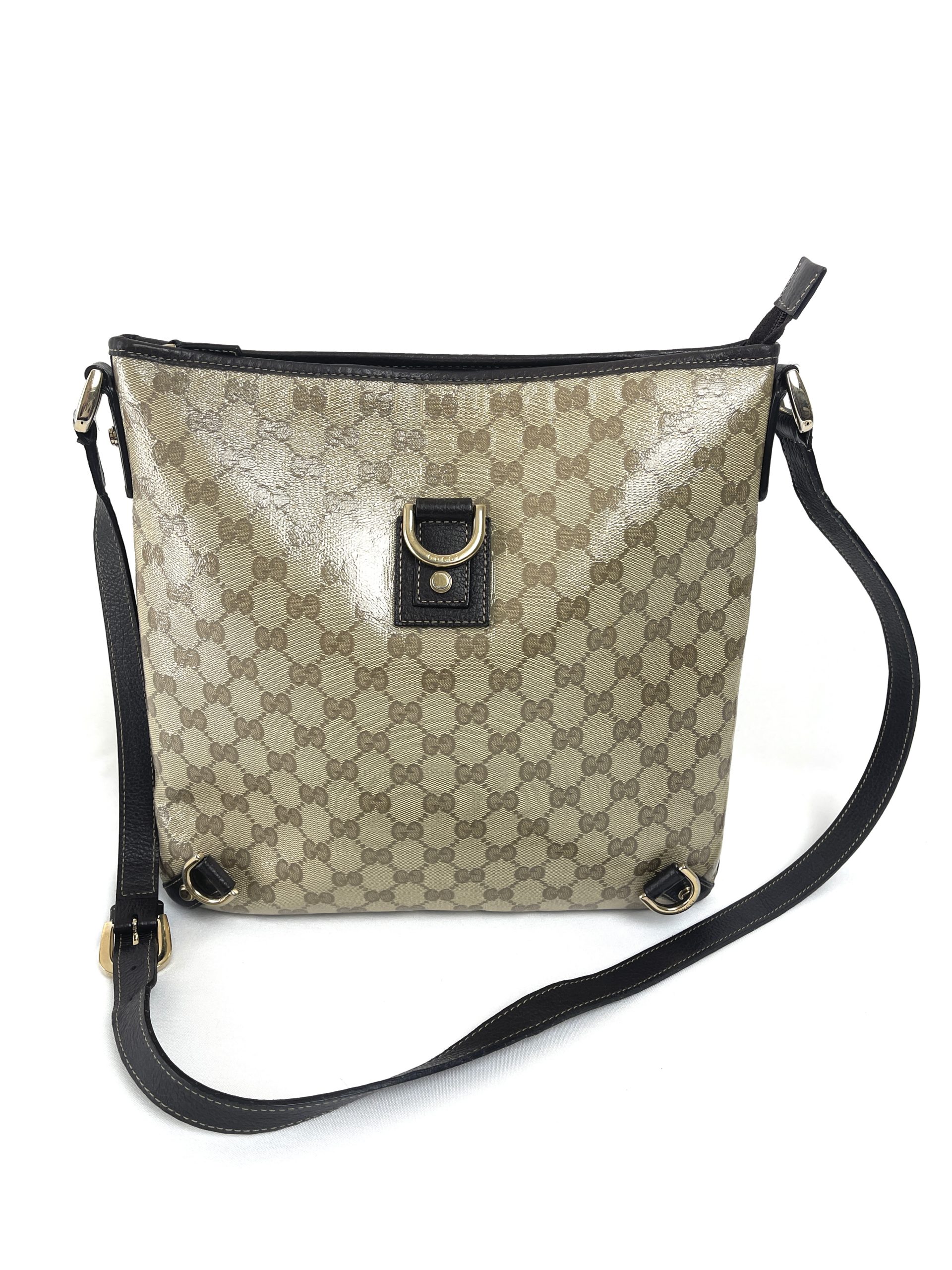 Gucci Abbey GG Coated Shoulder Bag