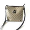 Gucci GG Tan Crystal Coated Canvas Messenger Bag 12