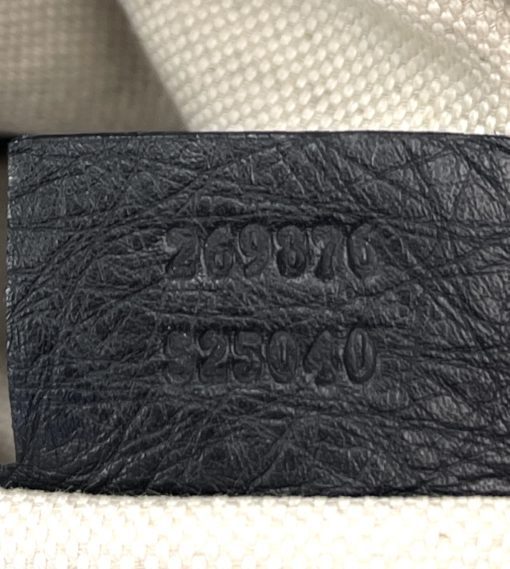 Gucci Boston Bag Black Leather 16