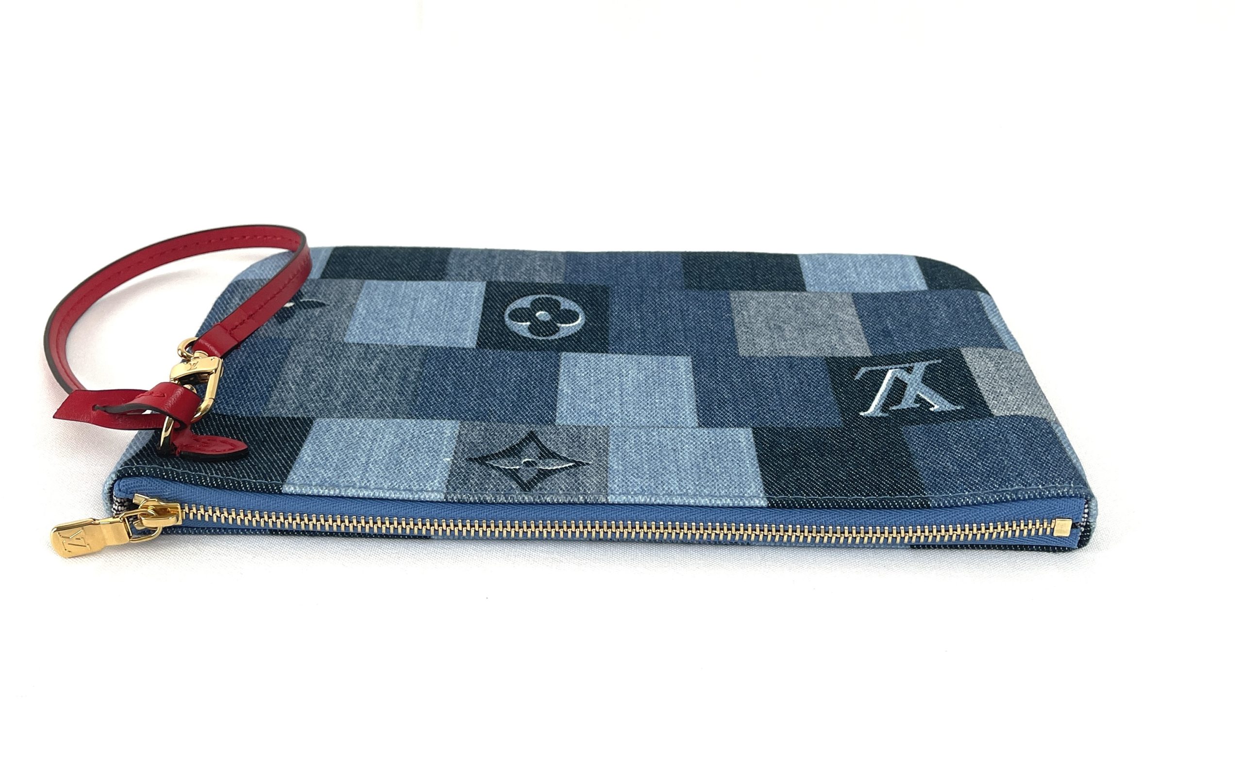 Louis Vuitton 2019 Denim Rouge NF MM Pochette Pouch - A World Of Goods For  You, LLC